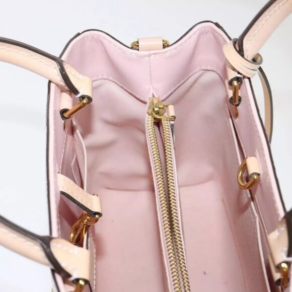 LOUIS VUITTON Monogram Vernis Montaigne BB Bag Rose Valerine - Picture 6 of 16